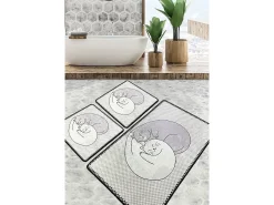 Best Alfombra de baño Set (2 piezas) Katt Multicolor