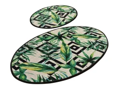 Alfombra De Baño|Ropa De Cama-Alfombra de baño Set (2 piezas) Botanic Multicolor