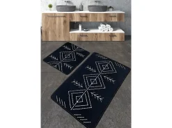 Hot Alfombra de baño Set (2 piezas) Lau Multicolor