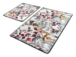 Alfombra de baño Set (2 piezas) Bundy Multicolor Clearance