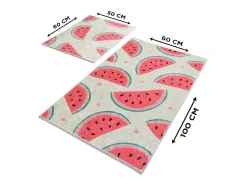 New Alfombra de baño Set (2 piezas) Karpuz DJT Multicolor