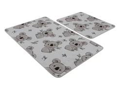 Alfombra de baño Set (2 piezas) Koala Multicolor