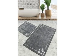 Discount Alfombra de baño Set (2 piezas) Olita Multicolor