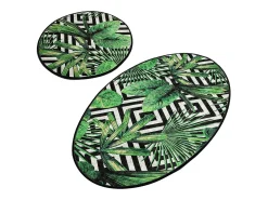 Alfombra De Baño|Ropa De Cama-Alfombra de baño Set (2 piezas) Tropic DJT Multicolor