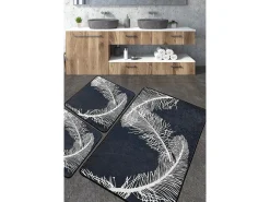 Best Alfombra de baño Set (3 piezas) Alisan Multicolor