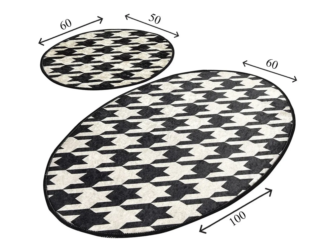 Alfombra de baño Set (2 piezas) Kazayagi Multicolor