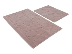 Alfombra de baño Set (2 piezas) Lino Multicolor Best