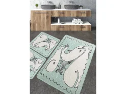 Alfombra de baño Set (3 piezas) Helsinki Multicolor