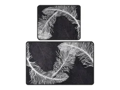 Discount Alfombra de baño Set (2 piezas) Alisan Multicolor