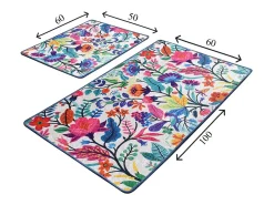 Alfombra de baño Set (2 piezas) Pictura Multicolor Hot