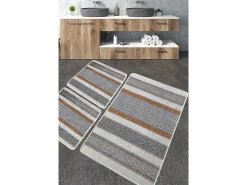 Alfombra De Baño|Ropa De Cama-Alfombra de baño Set (3 piezas) Benver Multicolor