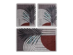Outlet Alfombra de baño Set (3 piezas) Morillo Multicolor