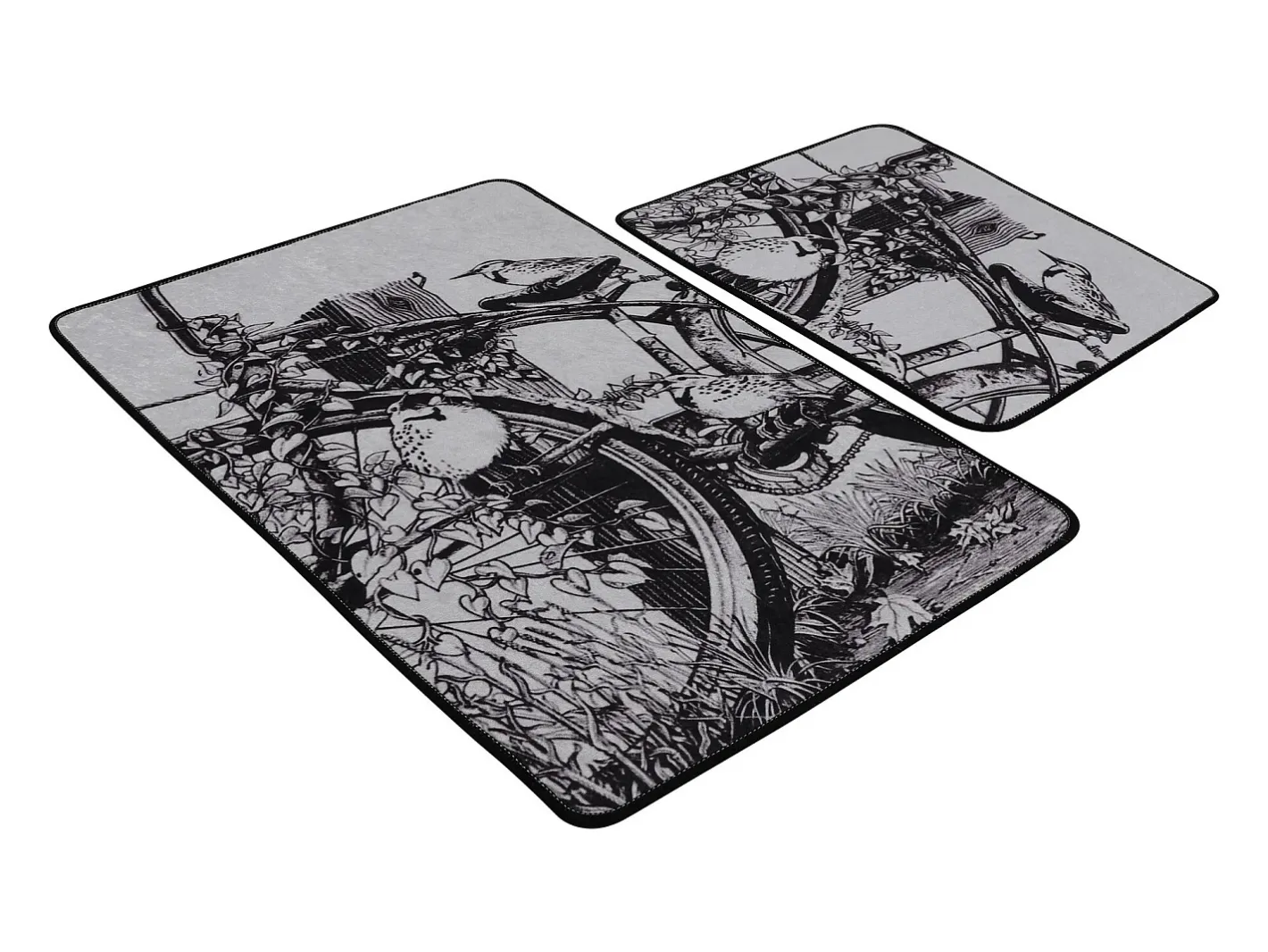Alfombra de baño Set (2 piezas) Hand Draw Multicolor Best