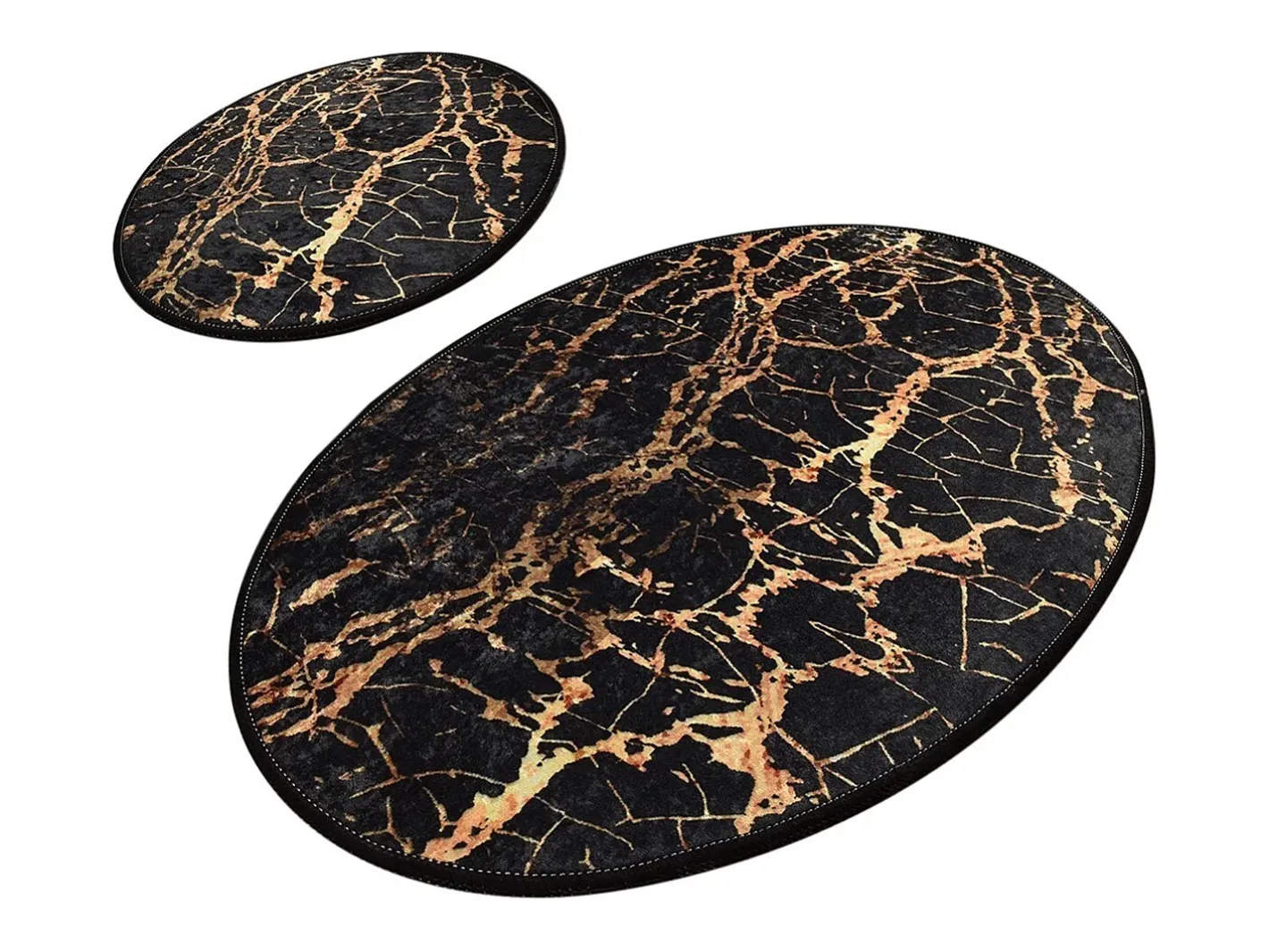 Alfombra De Baño|Ropa De Cama-Alfombra de baño Set (2 piezas) Goldes Multicolor