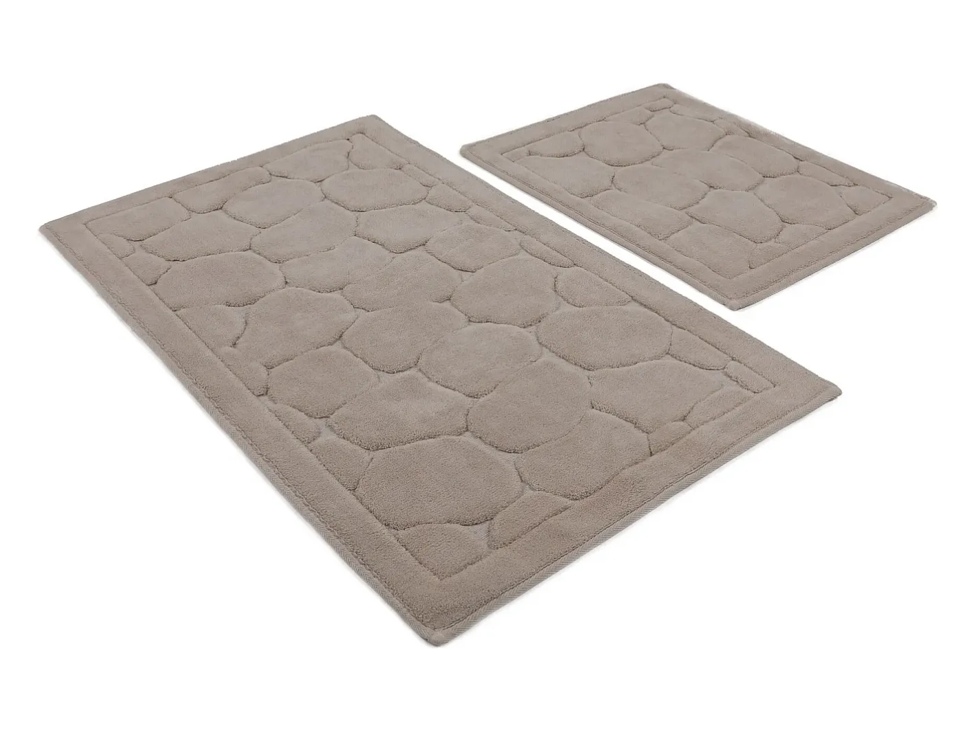 Alfombra de baño Set (2 piezas) Lino Multicolor Hot