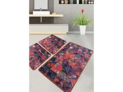 Alfombra de baño Set (3 piezas) Monica Multicolor