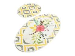 Alfombra De Baño|Ropa De Cama-Alfombra de baño Set (2 piezas) Blondie DJT Multicolor