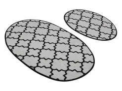 Alfombra De Baño|Ropa De Cama-Alfombra de baño Set (2 piezas) Kupa Multicolor