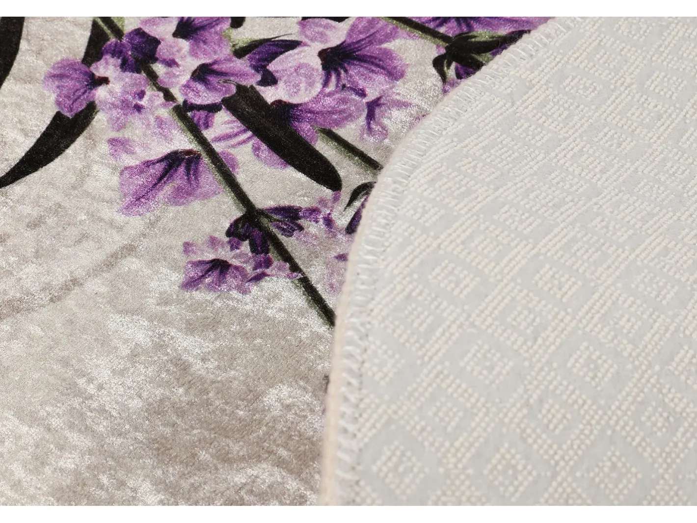 Alfombra De Baño|Ropa De Cama-Alfombra de baño Set (3 piezas) Lavender Multicolor
