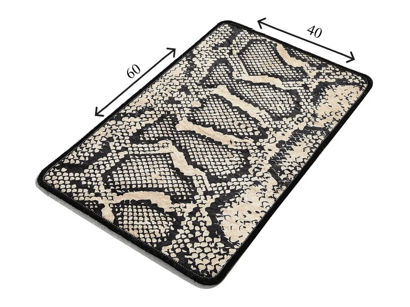 Alfombra De Baño|Ropa De Cama-Alfombra de baño Snake DJT (40 x 60) Multicolor