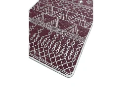Alfombra De Baño|Ropa De Cama-Alfombra de baño Straordinario Djt burdeos rojo blanco Multicolor