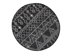 Alfombra De Baño|Ropa De Cama-Alfombra de baño Straordinario Black Circle Djt 80 antracita negro blanco Multicolor