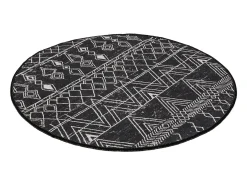 Alfombra De Baño|Ropa De Cama-Alfombra de baño Straordinario Black Circle Djt 80 antracita negro blanco Multicolor