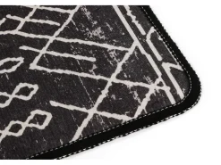 Alfombra De Baño|Ropa De Cama-Alfombra de baño Straordinario Black Djt 70x120 antracita negro blanco Multicolor