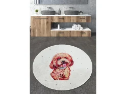 Clearance Alfombra de baño Terrier Djt (200 cm) Multicolor