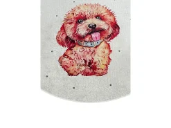 Alfombra de baño Terrier Djt (80 cm) Multicolor Clearance