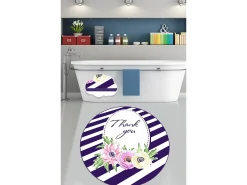 Online Alfombra de baño Thank You (120 cm) Multicolor