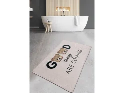 Clearance Alfombra de baño Things Djt (80 x 100) Multicolor