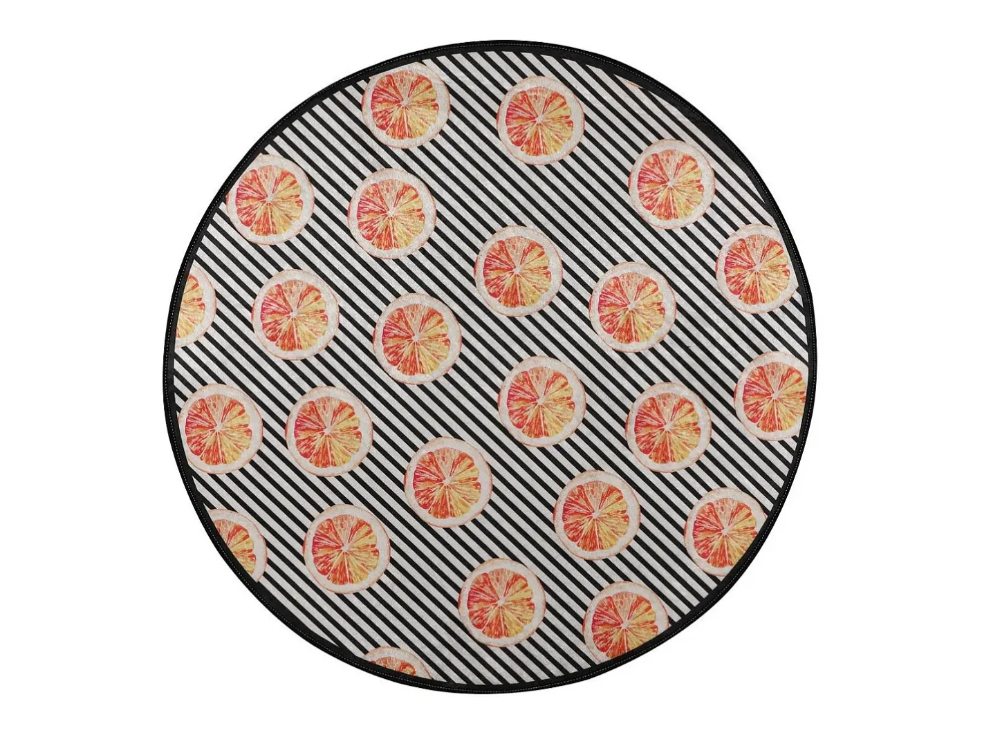 Discount Alfombra de baño Tranche Circle Djt 120 Multicolor