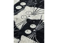 Alfombra de baño White Cats DJT Multicolor
