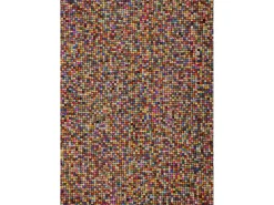 Alfombra de bolas de fieltro hecha a mano 170x240 cm Colorido Felty 2.2 Multicolor