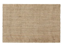 Miliboo Alfombra de cama de yute natural 60 × 120 cm NOOR Color natural claro Sale