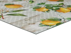 Alfombra de cocina - dibujos con limones - multicolor - 48 x 200 cm - SALLY Amarillo Best