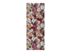 Online Alfombra de cocina - Dibujos con flores - rojo - 52 x 200 cm - RICCI Multicolor