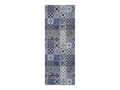 Sale Alfombra de cocina - Diseños bohemios - - 52 x 100 cm - SPRINTY Azul