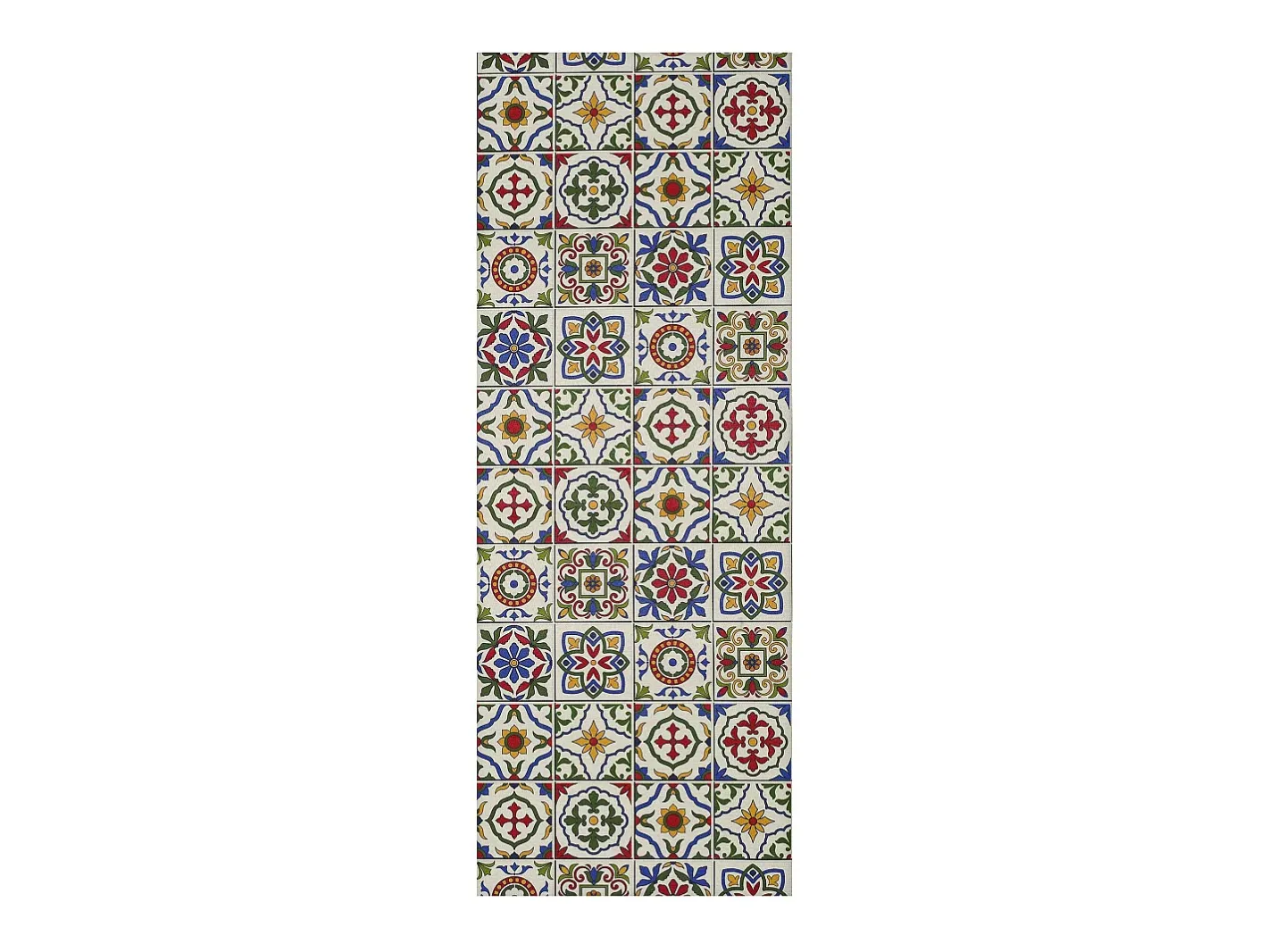 Alfombra De Cocina-Alfombra de cocina - Diseños bohemios - - 52 x 200 cm - SPRINTY Multicolor