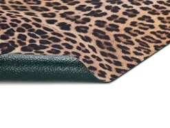 Alfombra de cocina - estampado animal - verde - 52 x 100 cm - RICCI Amarillo Hot