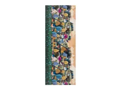 New Alfombra de cocina - dibujos con paisaje - - 52 x 200 cm - RICCI Multicolor