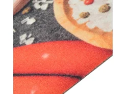 Alfombra de cocina lavable terciopelo dibujo verduras 60x180 cm ES301434 Multicolor Sale