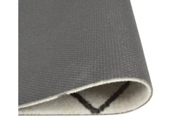 Alfombra de cocina lavable terciopelo cuadrados 60x180 cm ES260918 Gris Hot