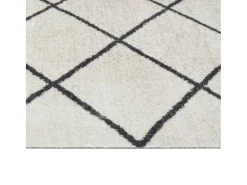 Alfombra de cocina lavable terciopelo cuadrados 60x180 cm ES260918 Gris Hot