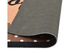 Discount Alfombra de cocina lavable Coffee marrón 60x180 cm ES252523 Multicolor