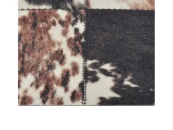 Alfombra De Cocina-Alfombra de cocina lavable terciopelo piel de animal 45x150 cm ES630873 Multicolor