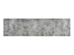 Alfombra de cocina lavable terciopelo aspecto hormigón 45x150cm ES326559 Gris Best
