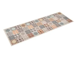 Alfombra De Cocina-Alfombra de cocina lavable mosaico de colores 45x150 cm ES695060 Multicolor
