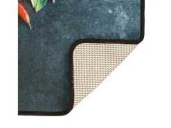 Hot Alfombra de cocina 60x180 cm lavable antideslizante Multicolor